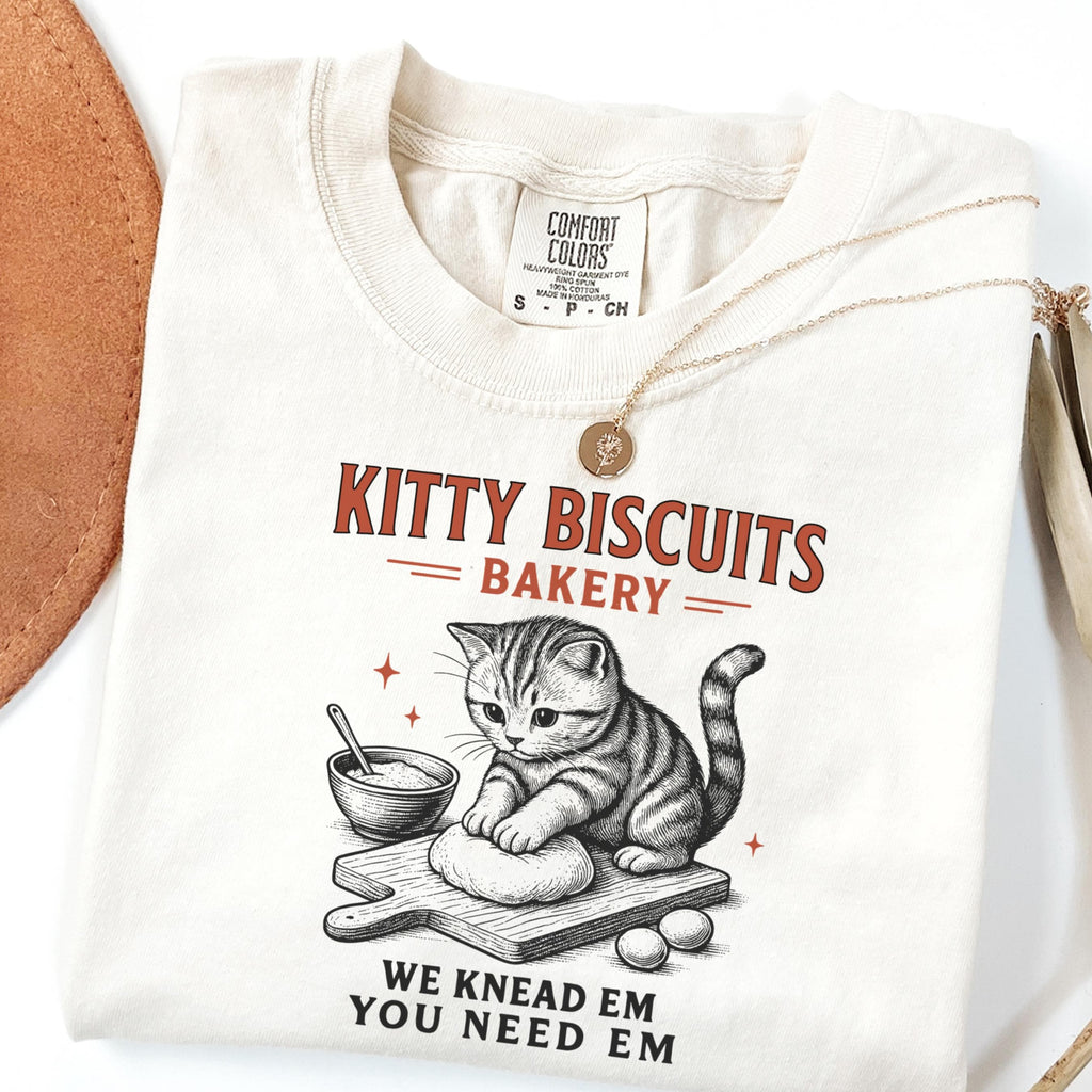 Comfort Colors Cat Shirt Funny Cat Shirt Sourdough Shirt Cat Meme Shirt Cat T Shirt Biscuit Shirt Bakery Tee Kitty Lover Gift Tee 4313706552